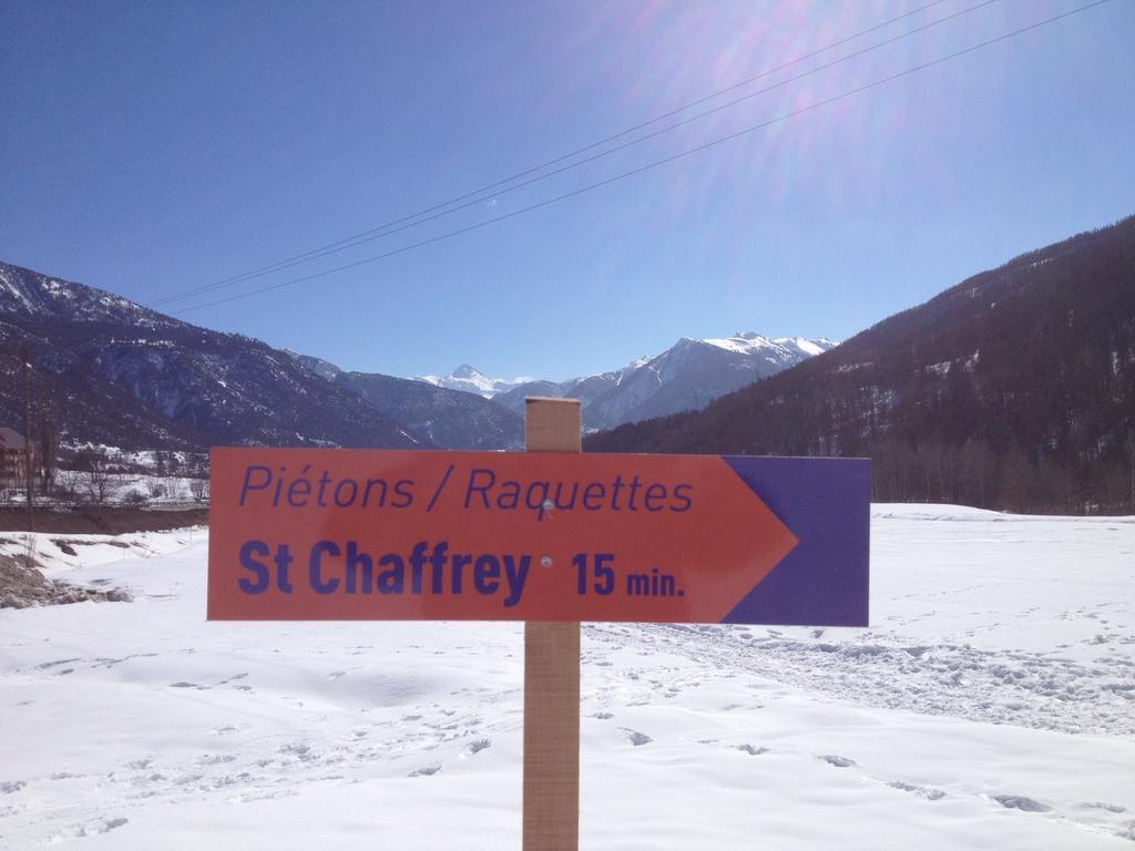 Chalet Saint-Chaffrey Lägenhet Rum bild